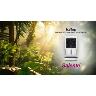 Salente IceTop, 3 az 1-ben asztali hűtő, ventilátor és párásító, fehér
