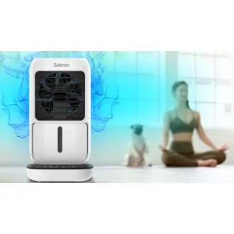 Salente IceTop, 3 az 1-ben asztali hűtő, ventilátor és párásító, fehér