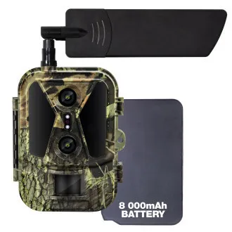 EVOLVEO StrongVision Dual PRO 4G, vadkamera és biztonsági kamera, 4G LTE, felhő/e-mail, 10 000 mAh EVOLVEO StrongVision Dual PRO 4G, vadkamera és biztonsági kamera, 4G LTE, felhő/e-mail, 10 000 mAh