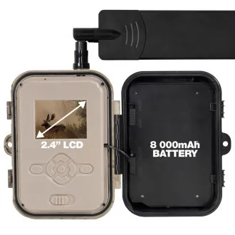 EVOLVEO StrongVision Dual PRO 4G, vadkamera és biztonsági kamera, 4G LTE, felhő/e-mail, 10 000 mAh EVOLVEO StrongVision Dual PRO 4G, vadkamera és biztonsági kamera, 4G LTE, felhő/e-mail, 10 000 mAh