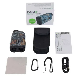 EVOLVEO Range Finder 1K, vadászati lézeres távolságmérő szög-, magasság- és sebességméréssel EVOLVEO Range Finder 1K, vadászati lézeres távolságmérő szög-, magasság- és sebességméréssel