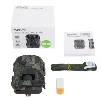 EVOLVEO StrongVision Compact 4K, fotócsapda/időzített kamera 32GB
