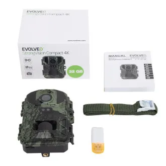 EVOLVEO StrongVision Compact 4K, fotócsapda és time-lapse kamera, 32GB