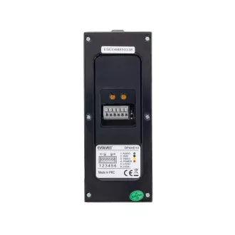 EVOLVEO DoorPhone AHD10, otthoni WiFi videotelefon készlet ajtóvezérléssel és RFID-vel, fekete 10"-os monitorral