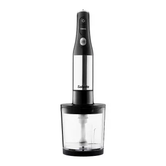 Salente Mixxo multifunkciós botmixer 3in1, 1200 W, rozsdamentes acél, fekete