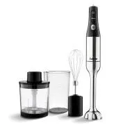 Salente Mixxo multifunkciós botmixer 3in1, 1200 W, rozsdamentes acél, fekete