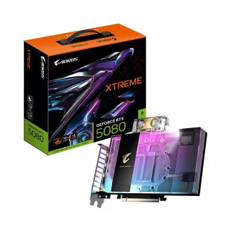 GIGABYTE AORUS AORUS GeForce RTX 5080 XTREME WATERFORCE WB/16GB/GDDR7