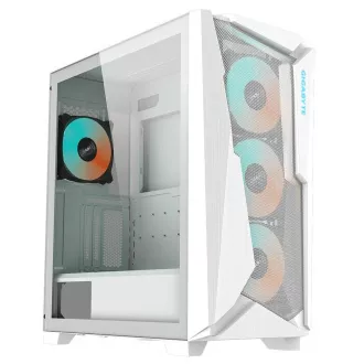 GIGABYTE C301 GLASS/Midi Tower/Transpar./White