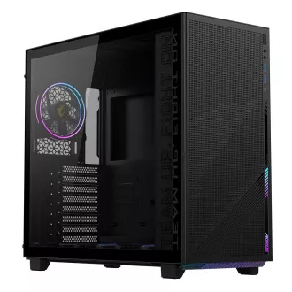 GIGABYTE AORUS C400 GLASS/Midi Tower/Transpar./Fekete