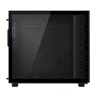 GIGABYTE AORUS C400 GLASS/Midi Tower/Transpar./Fekete