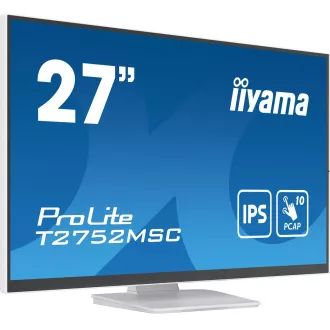 27" iiyama T2752MSC-W1: IPS,FHD,PCAP 27" iiyama T2752MSC-W1: IPS,FHD,PCAP