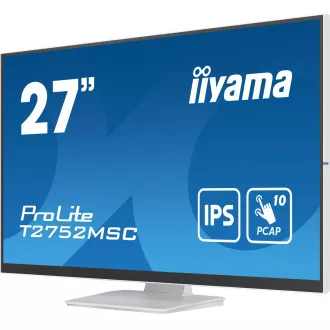 27" iiyama T2752MSC-W1: IPS,FHD,PCAP 27" iiyama T2752MSC-W1: IPS,FHD,PCAP