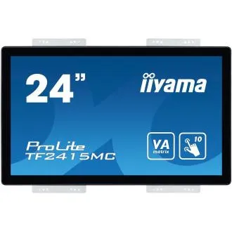 24" iiyama TF2415MC-B2: VA, FullHD, Kapacitív, 10P, 350cd/m2, VGA, DP, HDMI, Fekete, Fekete 24" iiyama TF2415MC-B2: VA, FullHD, Kapacitív, 10P, 350cd/m2, VGA, DP, HDMI, Fekete, Fekete