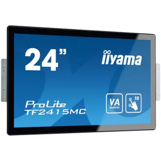 24" iiyama TF2415MC-B2: VA, FullHD, Kapacitív, 10P, 350cd/m2, VGA, DP, HDMI, Fekete, Fekete 24" iiyama TF2415MC-B2: VA, FullHD, Kapacitív, 10P, 350cd/m2, VGA, DP, HDMI, Fekete, Fekete