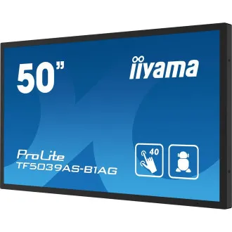 50" iiyama TF5039AS-B1AG:VA, 4K, Android
