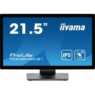 22"-os LCD iiyama T2238MSC-B1