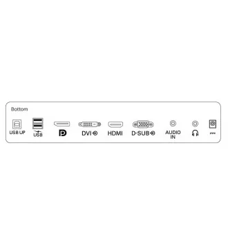 17"-os LED Philips 172B9TL