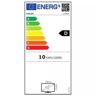 17"-os LED Philips 172B9TL