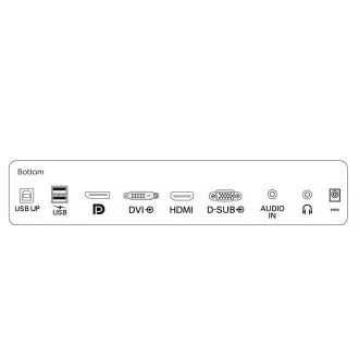 17"-os LED Philips 172B9TL