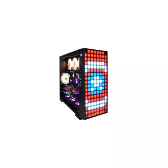 In Win 309/Midi Tower/Transpar./Fekete