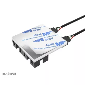 AKASA - USB 2.0 belső HUB 1-4