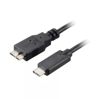 AKASA - USB 3.1 C-típusú C-Micro B adapter - 100 cm