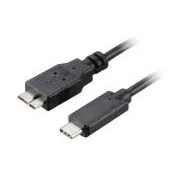 AKASA - USB 3.1 C-típusú C-Micro B adapter - 100 cm