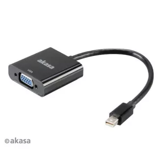 AKASA - miniDP VGA adapter - 20 cm - miniDP VGA adapter - 20 cm