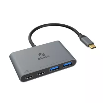 AKASA - USB Type-C 4 az 1-ben hub