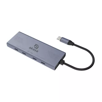 AKASA - 10 Gbps USB Type-C 4 portos hub