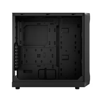 Fractal Design Focus 2 Black TG Clear Tint/Midi Tower/Transpar./Fekete