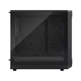 Fractal Design Focus 2 RGB Fekete TG Clear Tint/Midi Tower/Transpar./Fekete