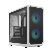 Fractal Design Focus 2 RGB White TG Clear Tint/Midi Tower/Transpar./Fekete-fehér és fehér