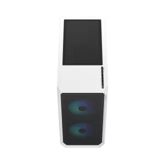 Fractal Design Focus 2 RGB White TG Clear Tint/Midi Tower/Transpar./Fekete-fehér és fehér