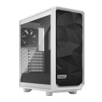 Fractal Design Meshify 2 Compact White TG Clear Tint/Midi Tower/Transpar./Fehér Fractal Design Meshify 2 Compact White TG Clear Tint/Midi Tower/Transpar./Fehér