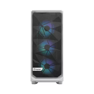 Fractal Design Meshify 2 Compact RGB Fehér TG Clear Tint/Midi Tower/Transpar./White