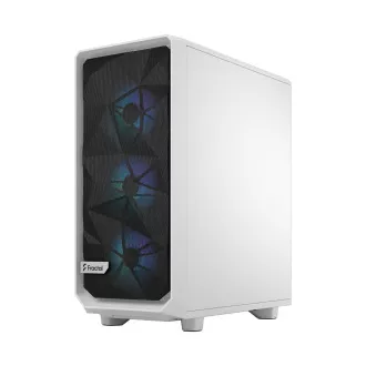 Fractal Design Meshify 2 Compact RGB Fehér TG Clear Tint/Midi Tower/Transpar./White