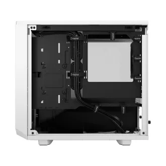 Fractal Design Meshify 2 Nano White TG Clear Tint/Mini ITX/Transpar./Fehér