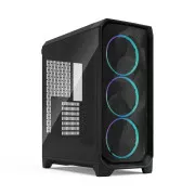Fractal Design Meshify 3 TG/Midi Tower/Transpar./Fekete