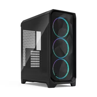 Fractal Design Meshify 3 TG/Midi Tower/Transpar./Fekete