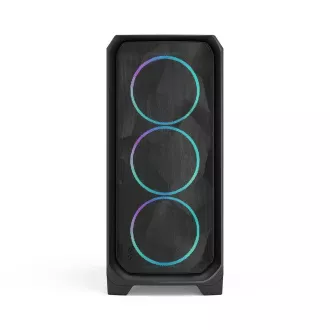 Fractal Design Meshify 3 TG/Midi Tower/Transpar./Fekete