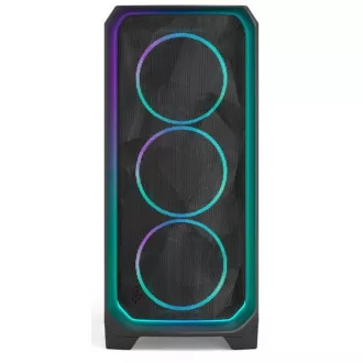 Fractal Deisgn Meshify 3 Ambience Pro/Midi Tower/Transpar./Fekete