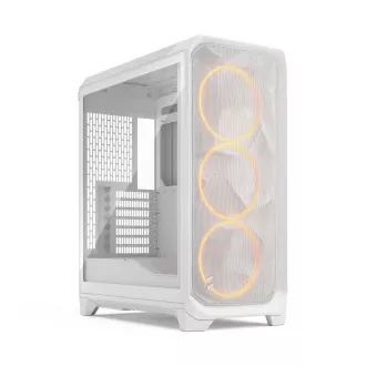 Fractal Design Meshify 3 TG/Midi Tower/Transpar./Fehér