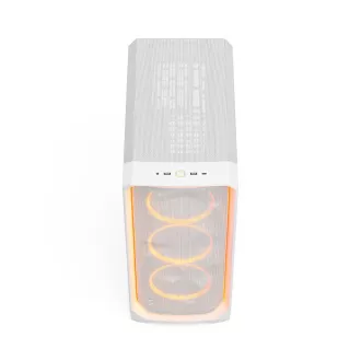 Fractal Design Meshify 3 Ambience Pro TG/Midi Tower/Transpar./Fehér
