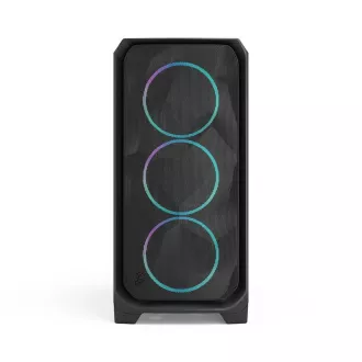 Fractal Design Meshify 3 XL/Big Tower/Transpar./Fekete