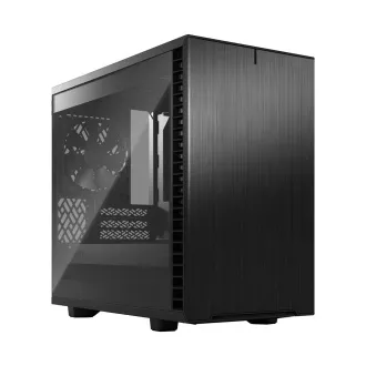 Fractal Design Define 7 Nano Black TG Light Tint/Mini ITX/Transpar./Fekete