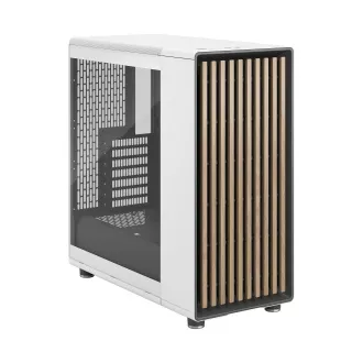 Fractal Design North Chalk White TG Clear/Midi Tower/Transpar./Fehér