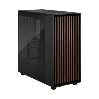 Fractal North XL/Midi Tower/Transpar./Fekete