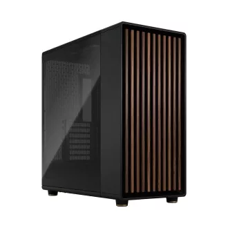 Fractal North XL/Midi Tower/Transpar./Fekete