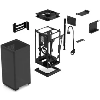 Fractal Mood/Mini ITX/Fekete